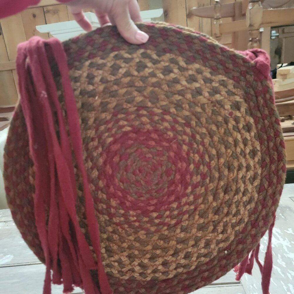Braided Chair pads